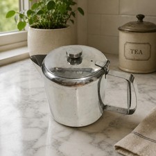 Vintage Stainless Steel Teapot