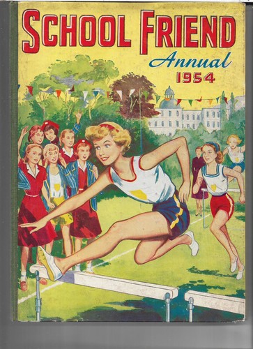 Vintage book school friend - book,