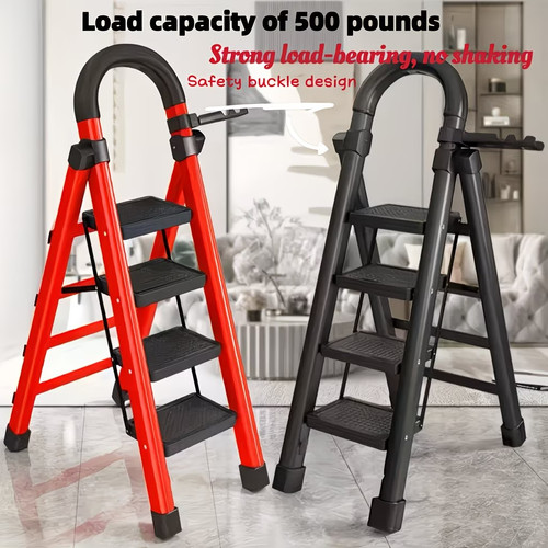Step folding ladder - folding, heavy