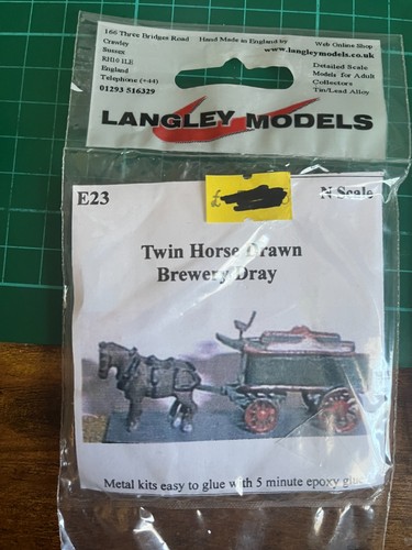 Langley model twin horse - s,