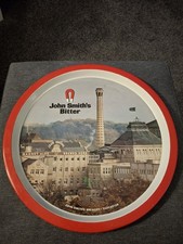 Vintage Rare John Smiths TADCASTER BREWERY  Pub Bar Tray Man Cave Advertising