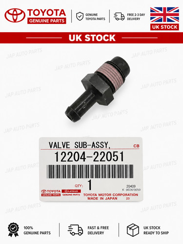 Genuine pcv valve 12204 22051 - genuine,