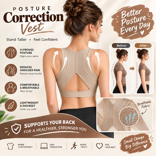Women posture corrector - posture, bra