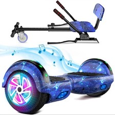 Hoverboard & Hover Go Kart Electric Self-Balancing eScooter Bluetooth for Kids
