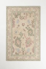 Tufted Wool Area Rug Neutral