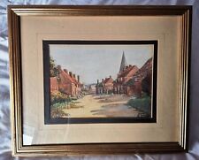 Pair of framed Watercolour paintings by the renowned artist E Tozer