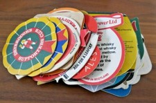 Vintage pub bar beer mats - pub,