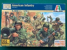 Italeri ITA6046 WWII American Infantry Model kit, Multicolor, Medium