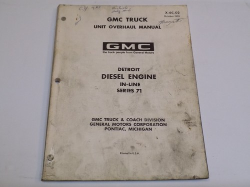 Maintenance unit overhaul - unit,