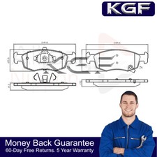 KGF Front Brake Pads Set Fits