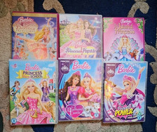 Barbie Princess dvd Collection Bundle 