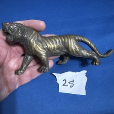 Vintage Solid Brass Tiger with