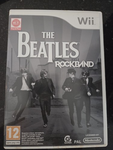 Wii beatles rockband game - wii,