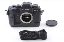 Read [Near MINT] Contax RTS III 35mm Film Camera Body with strap From JAPAN