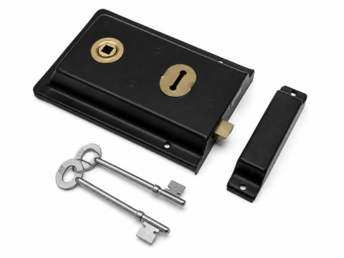 Yale rim sashlock black - yale,