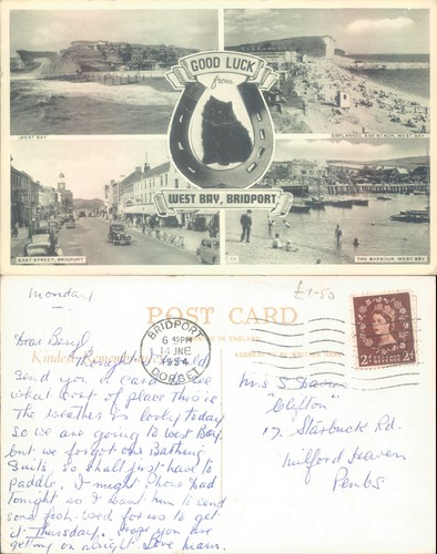 West bay and bridport - and, views