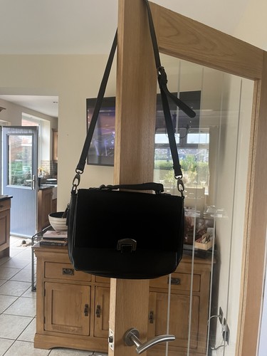 Bessie black handbag with - with, gold