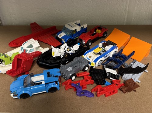 Lego cars boats plane - boats, spares
