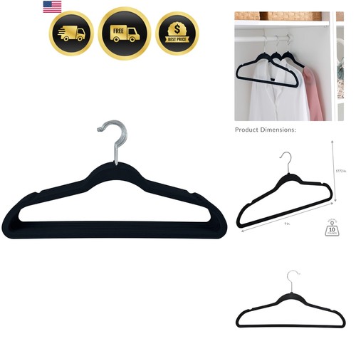 Slim velvet hangers - velvet, closet