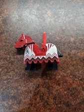LEGO Castle Black Horse Red