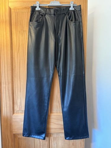 Zara black faux - zara,
