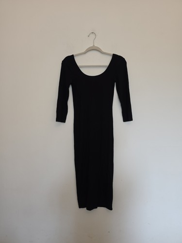 Sexy black backless fitted - sexy,