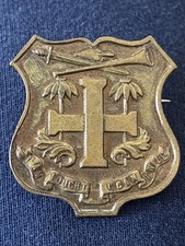 Charlotte Mason “I AM, I OUGHT, I CAN, I WILL” Motto Gold Tone Pin Badge