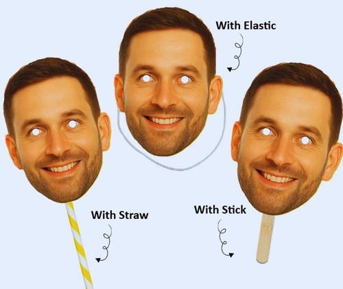 Personalised photo face masks - personalised,