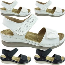 WOMENS LADIES LOW HEEL TOUCH
