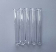 Clear plastic test tubes 16mm x 150mm (A-036)