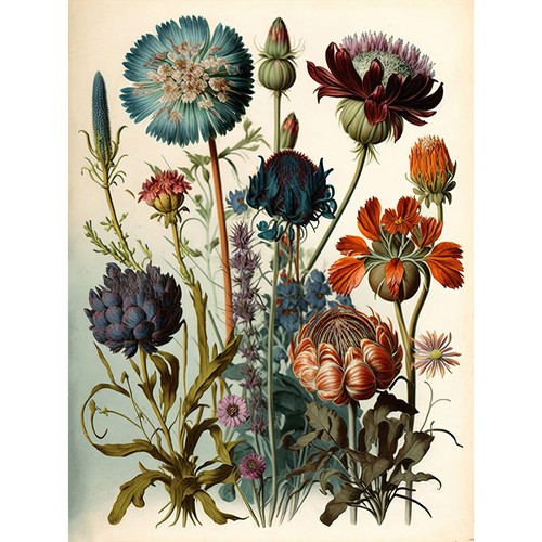 Vintage botanical illustration - vintage,