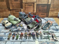 Lanard The Corps Army Bundle with Figures and Vehicles -  Tank Jeep Helicopter