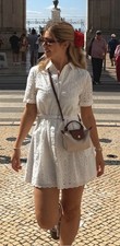 Zara white broderie angalaise