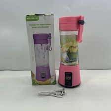 Portable Mini Blender for Shakes and Smoothies Rechargeable USB 380ML Traveling