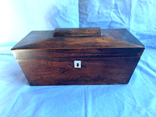 Antique Rosewood Sarcophagus