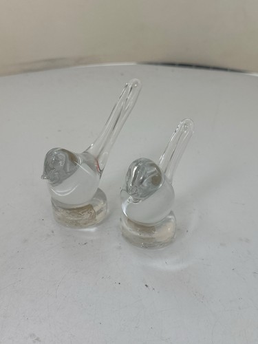 Pair vintage liskeard glass - liskeard,