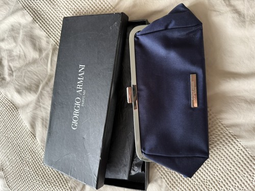 Giorgio armani navy - navy, clutch