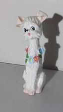 Shabby Chic Doggy Dog Ornament 1970s 