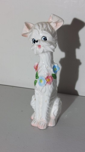Shabby chic doggy dog ornament - shabby,