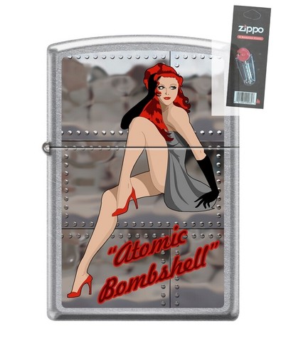 Zippo 82108 pinup nose art - , ww2