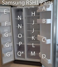 Samsung RSH1 parts (shelf, drawer) fits RSH1NBRS (and others)