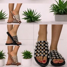 WOMENS  SUMMER STUDDED  SLIP