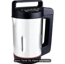 Trendy 1.6L Digital Soup Maker
