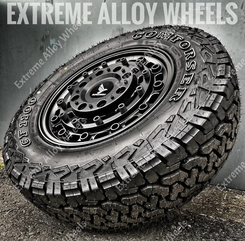 Black alloy wheels - 17", at