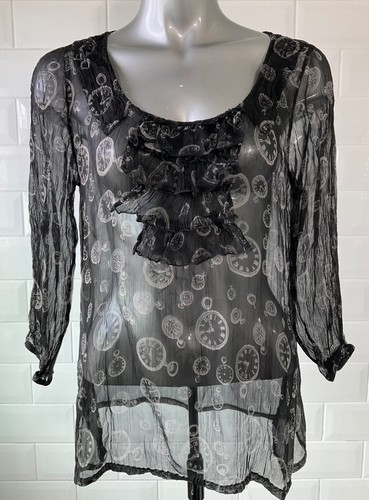 Size black sheer - size,