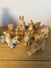 Sherratt & Simpson Ginger Cats & Kittens x 10 Job Lot