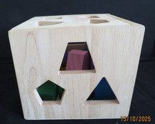 Jacques Wooden Shape Sorter - 13 Shapes
