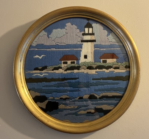 Seaside lighthouse tapestry - seaside,