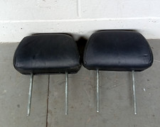 2x VW Golf MK3 Headrests – Black Leather OEM Interior Parts