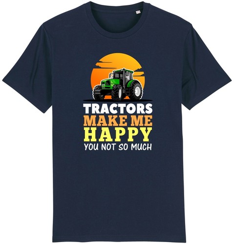 Tractors make happy - me,